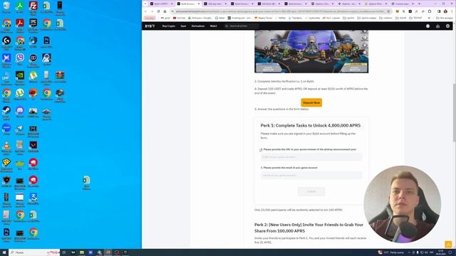 КАК ВЫПОЛНИТЬ ПРОМО APEIRON и XAI НА BYBIT | 400$ НА АККАУНТ