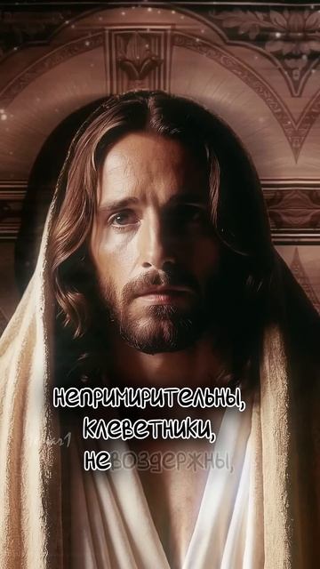 Великие Цитаты из Библии К Тимофе́ю 2-е 3:1-5 #Иисус #исти? смотреть онлайн