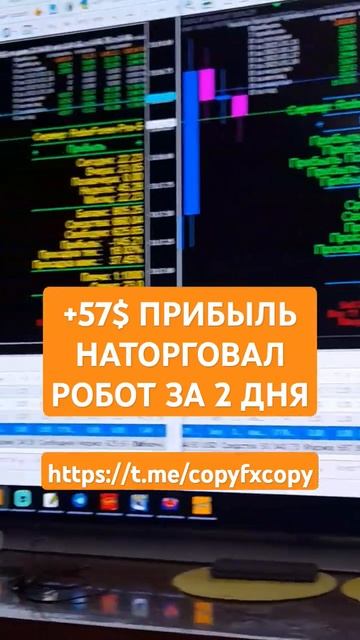 +57$ Прибыль наторговал робот за два дня смотреть онлайн