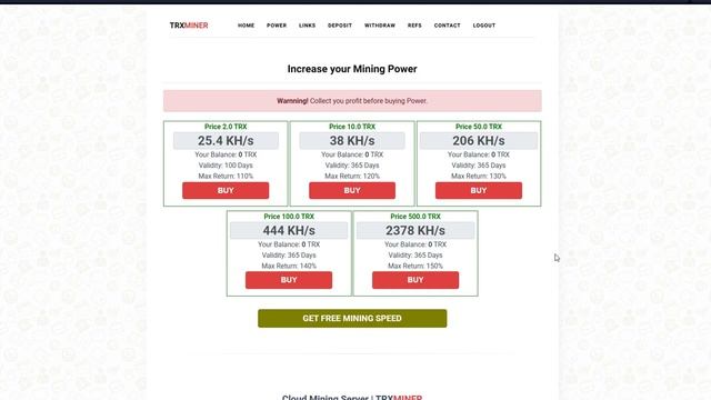🚀 Облачный майнинг TRON 2025 — Как начать без копейки?
