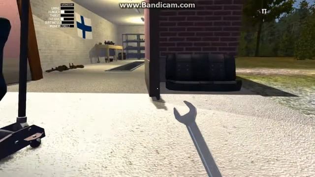 собираем подвеску в My Summer Car и моемся в баньке ))