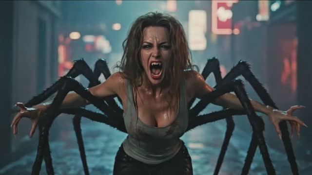 Женщины инфицированные пауком. Woman Infecter Spider Bacteria. Supervision Teasers