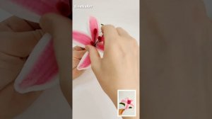 Лилия из синельной проволоки своими руками  DIY / Tutorial / Синельная проволока мастер класс