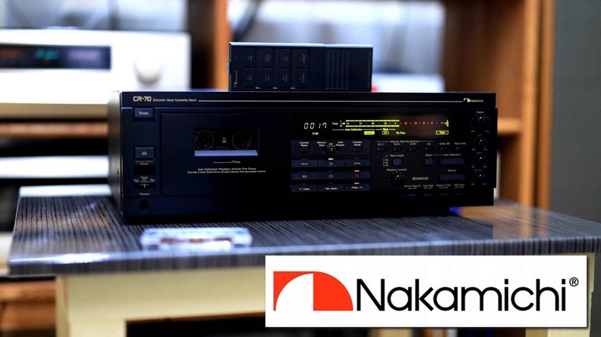 Nakamichi CR-70 шаблон для сравнения исправных CR-70