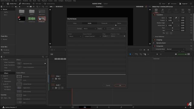 5 СОВЕТОВ ПО ИДЕАЛЬНОЙ СИНХРОНИЗАЦИИ ЗВУКА в Davinci Resolve смотреть онлайн
