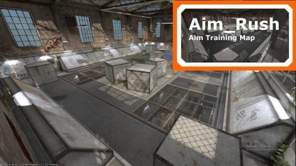 Aim_Rush одна из лучших карт для тренировки стрельбы?