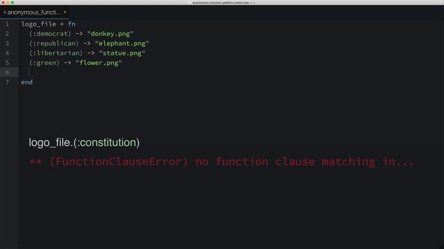 07-06 Anonymous Function Pattern Matching смотреть онлайн