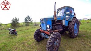 Покатушки на Т-40АМ. Спустя 35лет...а руки помнят.