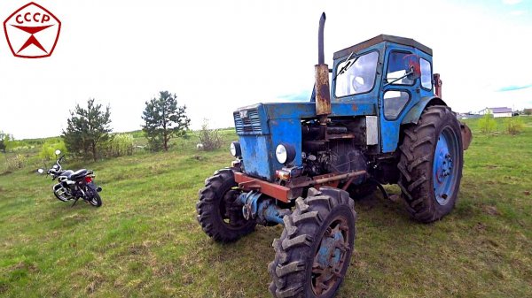 Покатушки на Т-40АМ. Спустя 35лет...а руки помнят.