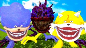 НОВЫЙ СОНИК ТЕЙПС ШИН И ЕГО ДРУЗЬЯ В ГАРРИС МОД! Sonic Tapes и ОБЗОР МОДА GTA 5 ВИДЕО