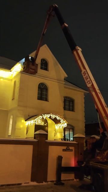 Монтаж подсветки дома на озере Цимлянском🏡 смотреть онлайн