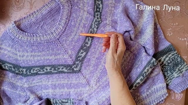 Джемпер-чайка спицами, как вязала,какая пряжа и расход пряжи смотреть онлайн