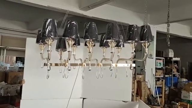 Люстра в золотом стекле с арматурой во французском зо? смотреть онлайн