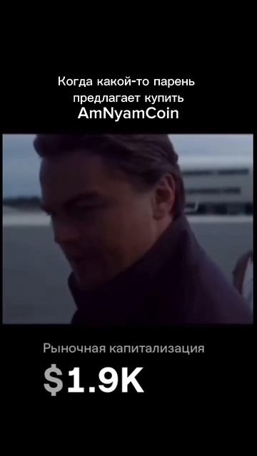 Никогда не покупайте AmNyamCoin, а то он может вырасти #тг #к смотреть онлайн