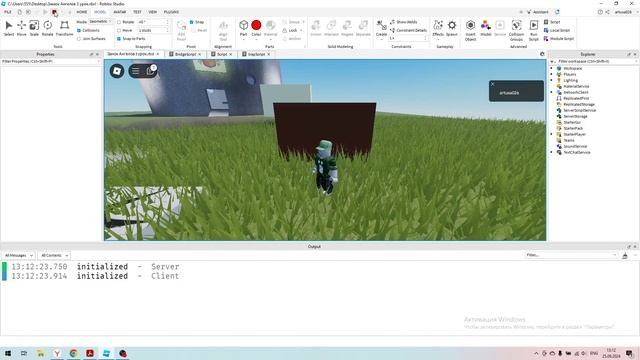 Как сделать мигающую лампочку в Roblox Studio? Циклы for и while. смотреть онлайн