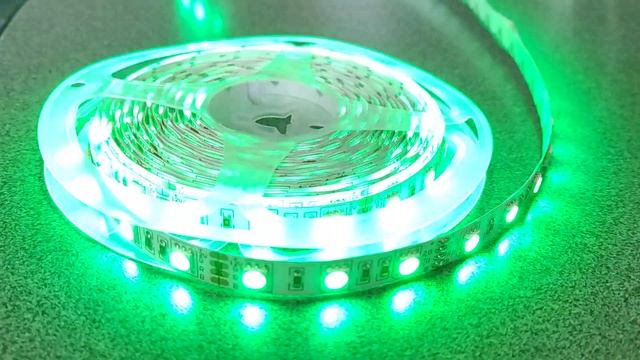 RGB лента светодиодная чип 5050