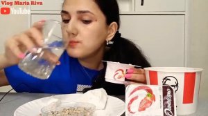 Белогорье с йогуртом @ Vlog Marta Riva #martariva White dessert With Yogurts