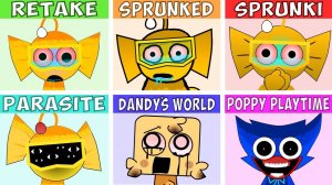 INCREDIBOX SPRUNKI 😎 | ВСЕ RETAKE!!! 🔥 OG VS SPRUNKED VS SPRUNKI VS PLAYTIME И МНОГО ДРУГИХ!!! 🔥