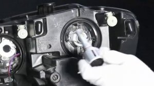 Как установить светодиодную лампу в фару модели H7 сам?