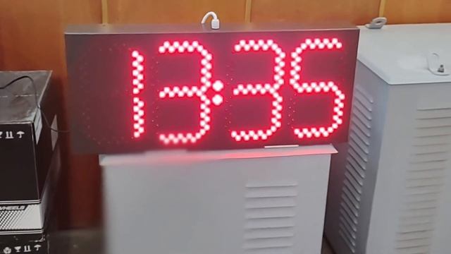 Светодиодные уличные часы LC-03 Mini. Инструкция по настро