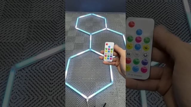 Модульное RGB освещение с ПДУ смотреть онлайн