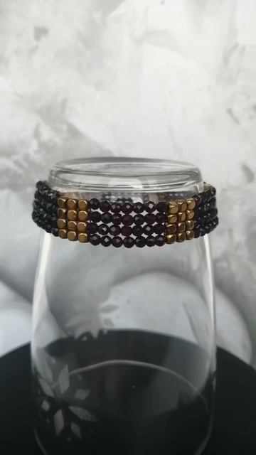 Браслет  Гранат #творческиймирхельги #эксклюзивныеук?