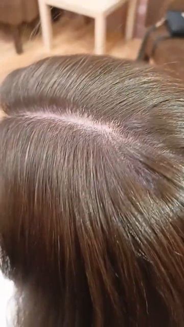 Красим седину в русый. 7.0+7.1. Темно-русый цвет волос смотреть онлайн