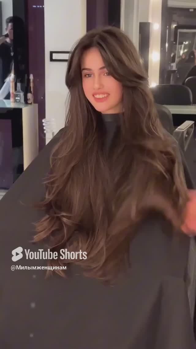 Стрижка очень длинных волос!👍 смотреть онлайн