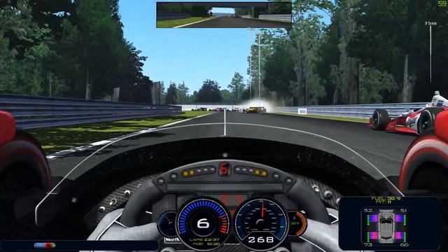 rFactor 2 смотр Монцы (мод на 5 звезд!) + причесанный DX11 смотреть онлайн