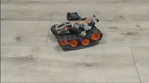 ЛЕГО ТАНК .сборка - испытание