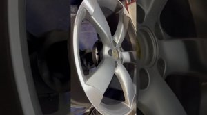 Диски Audi алмазная проточка покрытие порошковым лаком