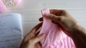 САРАФАН ДЛЯ ДЕВОЧКИ СПИЦАМИ.