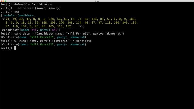 04-04 Pattern Matching Structs смотреть онлайн