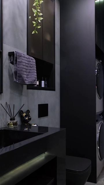 Ванная с душем🔥Подиум с подсветкой. Парящий потолок.