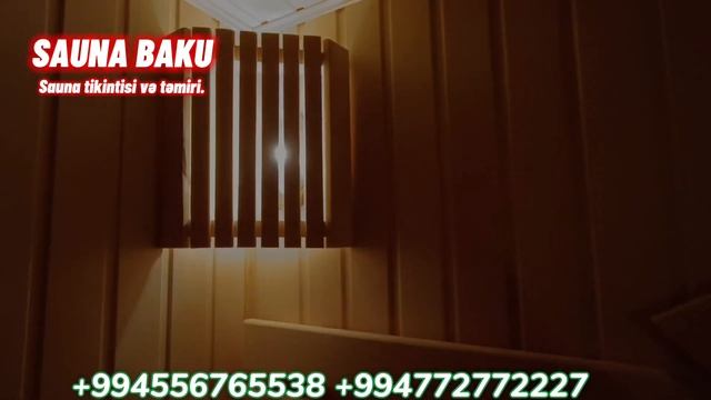 Строительство саун в Баку. Sauna tikintisi. Saunaların yığılması. Saunal смотреть онлайн