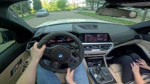 2019 BMW 330i (Stage 1 310 hp) - POV TEST DRIVE  Тест драйв авто от первого лица