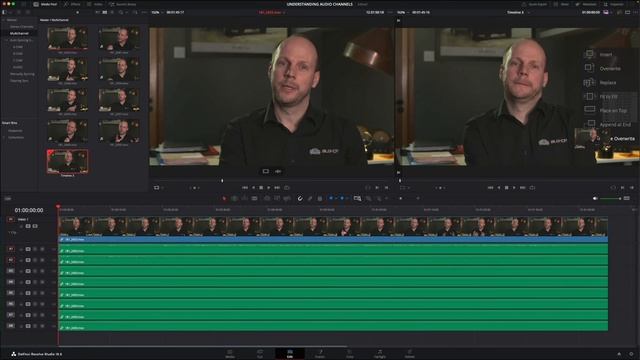 СИНХРОНИЗАЦИЯ ЗВУКА в DaVinci Resolve смотреть онлайн