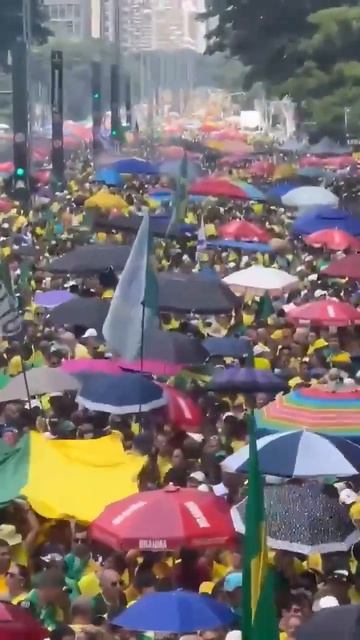 В бразильском Сан-Паулу проходит массовая акция проте смотреть онлайн