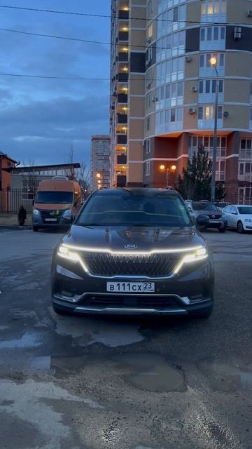 Led DRL on Kia carnival 4th, Лента ДХО смотреть онлайн