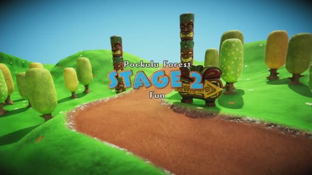 PixelJunk™ Monsters 2 PS4 Pockulu Forest Stage 1-3 Fun Perfect 001