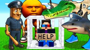 😱ПОБЕГ ОТ ИТАЛЬЯНСКИХ МЕМОВ В МАЙНКРАФТ! ШЕДИ БРЕЙНРОТ MINECRAFT