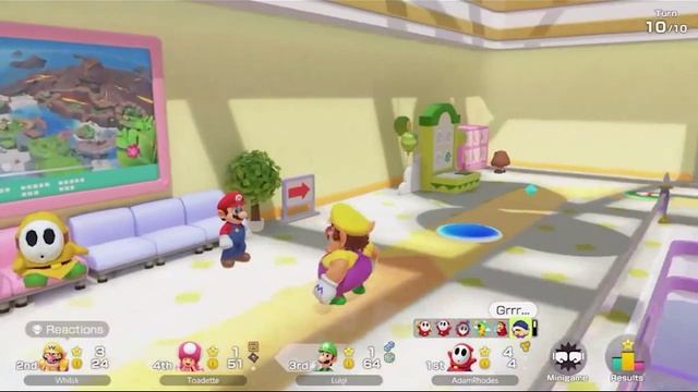 🎮 Весёлые мини-игры без слов Super Mario Party Jamboree — часть 8, Nintendo Switch — когда каждый х