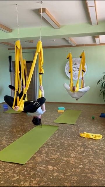 полет в гамаке #йогакиров #таняфоминых #обучениейоге #?