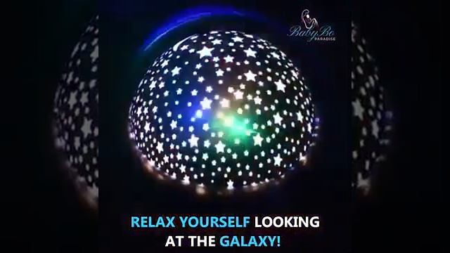 Детский ночник-проэктор "звездное небо" LED Galaxy смотреть онлайн