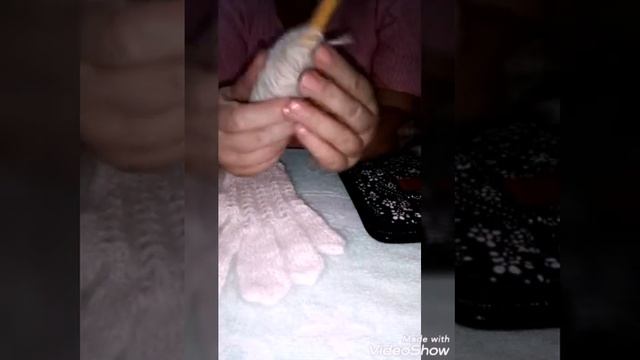 Что нужно для  вязания паутинки