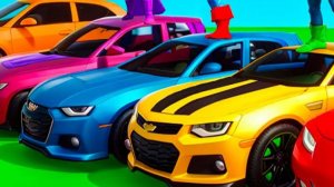 Машинки летают и прыгают! Развивающие мультики Машины помощники. Мультфильмы про машинки