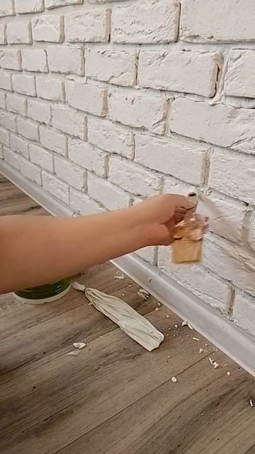 Формтрую швы между гипсовыми кирпичами #одинденьизжи? смотреть онлайн