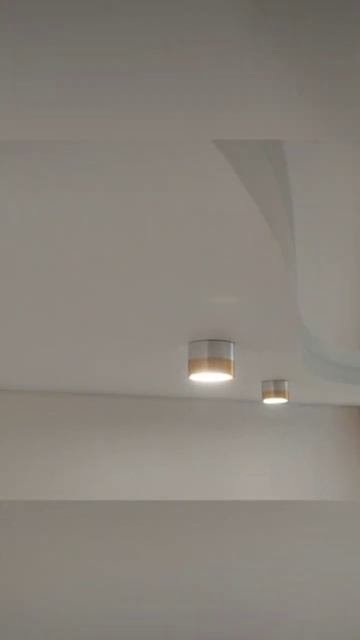 двухуровневый потолок в гостиной 🤗👍❤️#натяжныепот