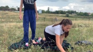 Йога-вызов: гимнастки моей девушки 🧘♀️🤸♀️❤️