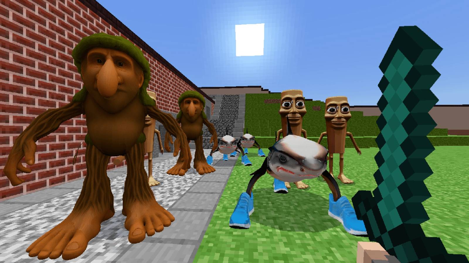 ТУНГ ТУНГ ТУНГ САУР !!!! MineCraft Bedrok